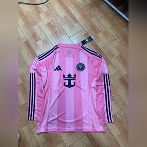 Adidas Inter Miami 2025/26 Long Sleeve Jersey Size M